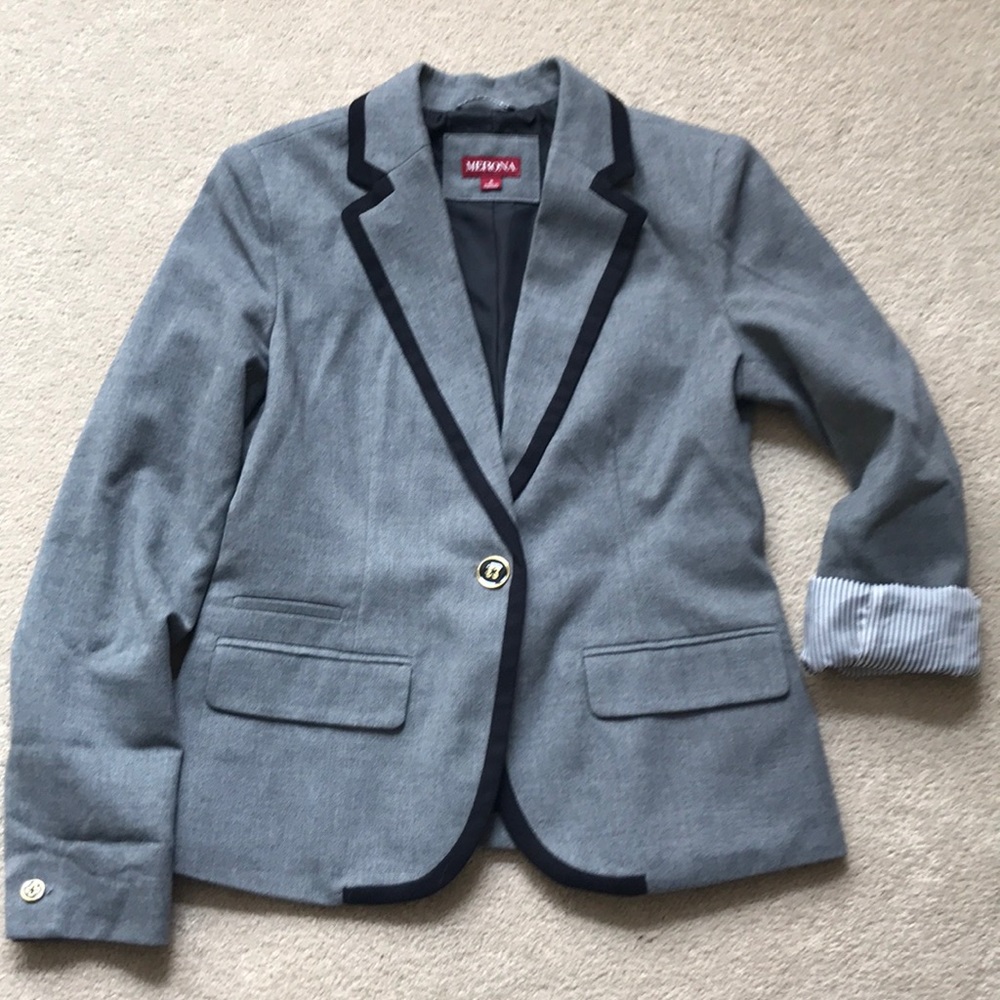 Merona Single Button Blazer - image 1